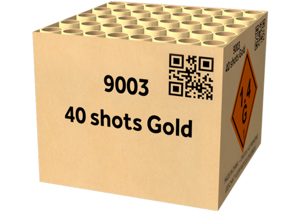 40 SHOTS GOLD - Afbeelding 1